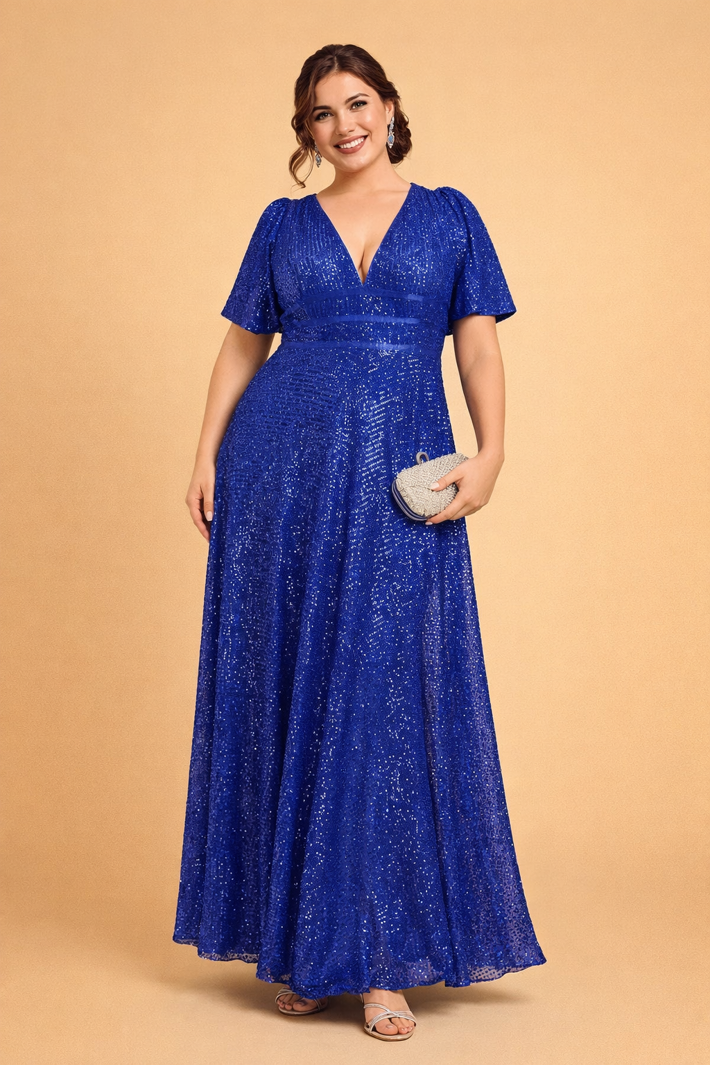 Elegantes Maxi Kleid für Frauen | Schmeichelnde Passform für jeden Anlass 0