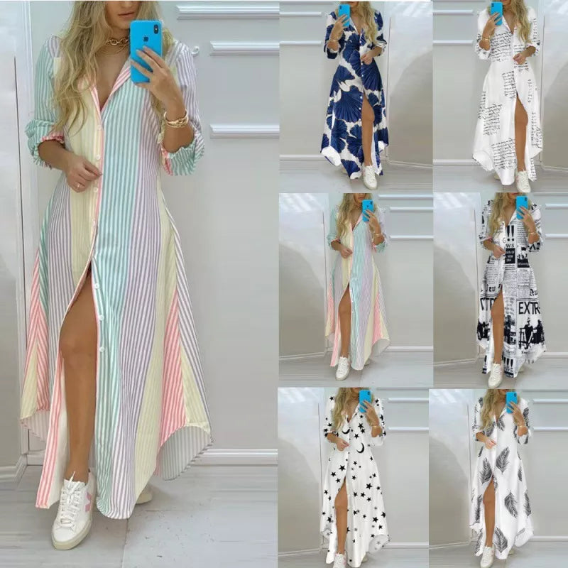 Elegantes Maxikleid Sommer im Boho-Stil – Luftig und Bequem für Lange Kleider-Looks 2