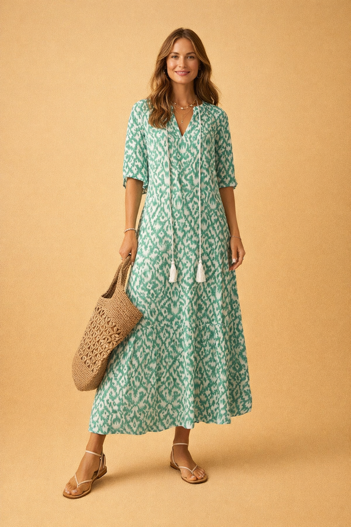 Elegantes Maxikleid für Damen – Sommerliche Leichtigkeit und Stil 0