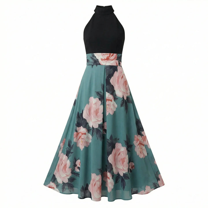 Elegantes Maxikleid für Damen mit Blumenmuster – Perfekt für Sommeranlässe 4