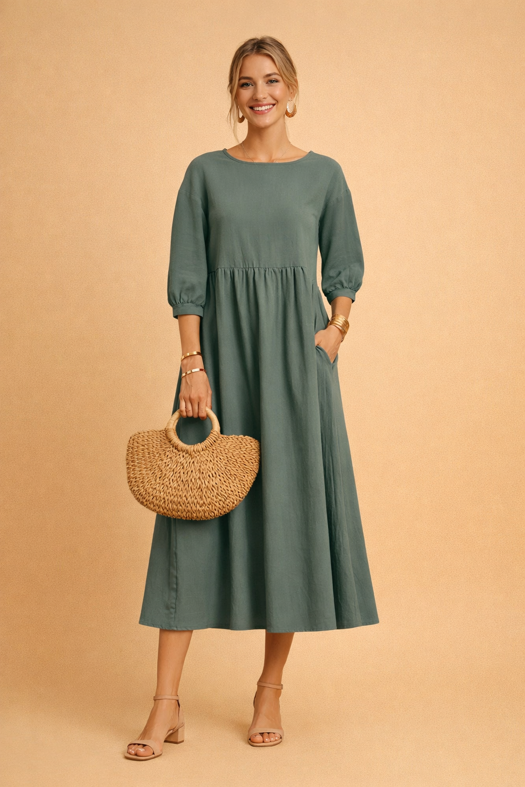 Elegantes Maxikleid für Frauen - Stilvolles Sommerkleid für jeden Anlass 0