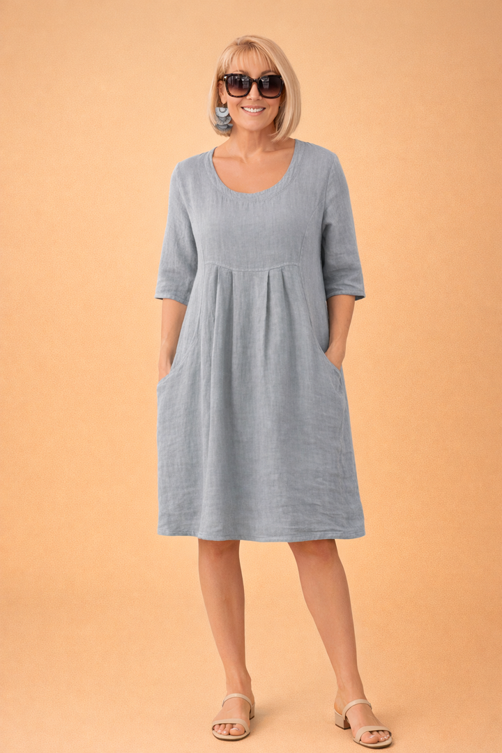 Elegantes Midi-Kleid für Frauen - Vielseitig und Stilvoll für Tag und Nacht 2