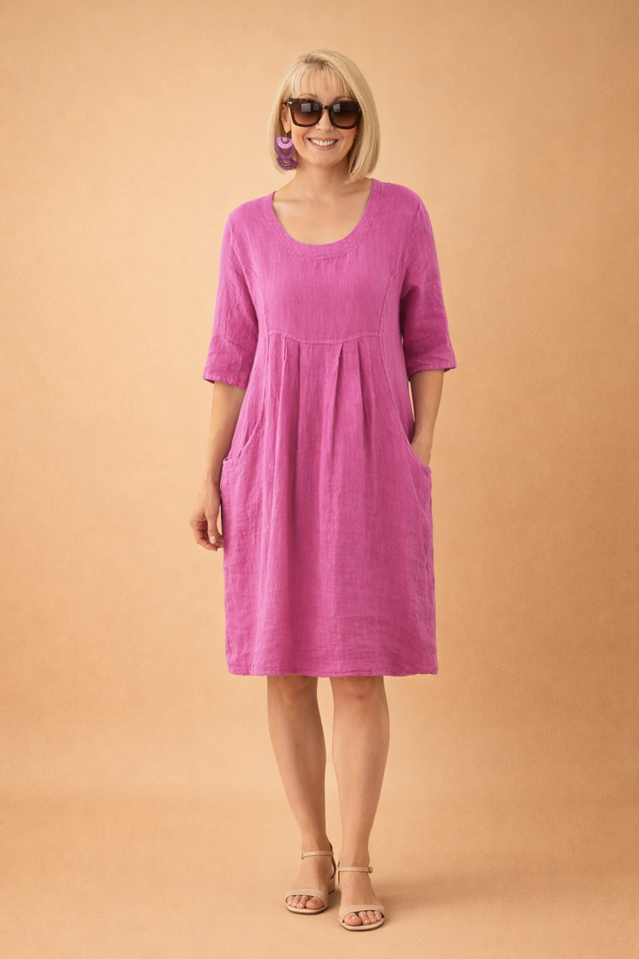 Elegantes Midi-Kleid für Frauen - Vielseitig und Stilvoll für Tag und Nacht 3