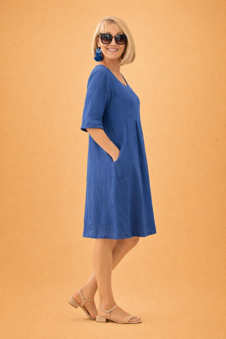 Elegantes Midi-Kleid für Frauen - Vielseitig und Stilvoll für Tag und Nacht 6