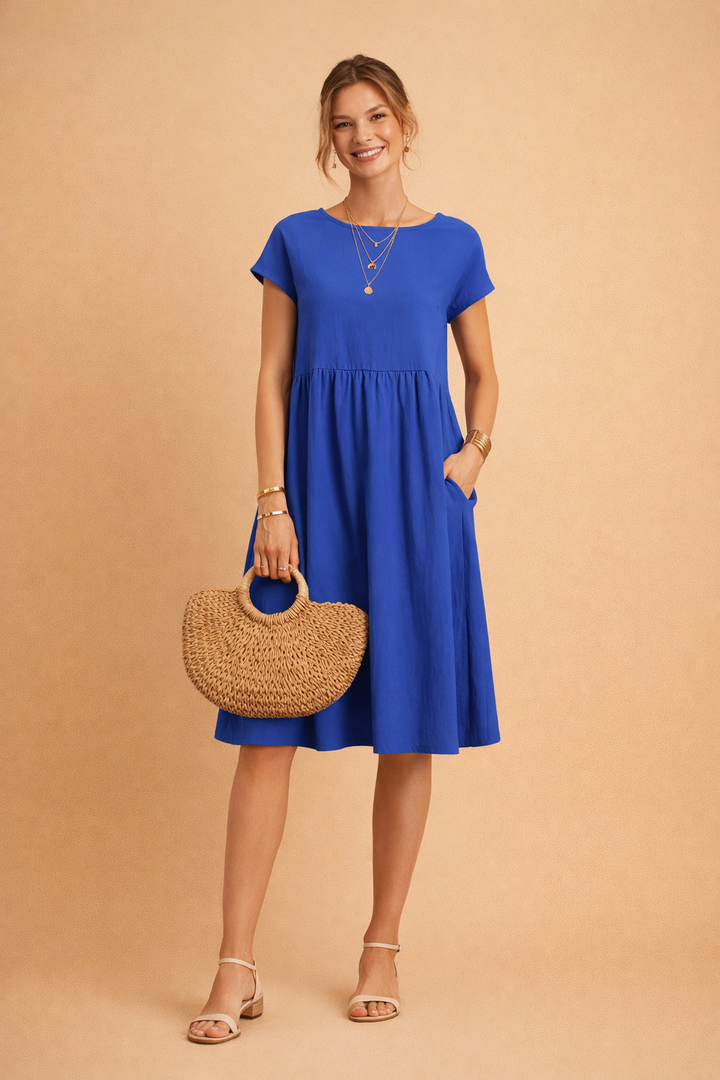 Elegantes Midi-Sommerkleid für Damen – Perfekt für warme Tage 8