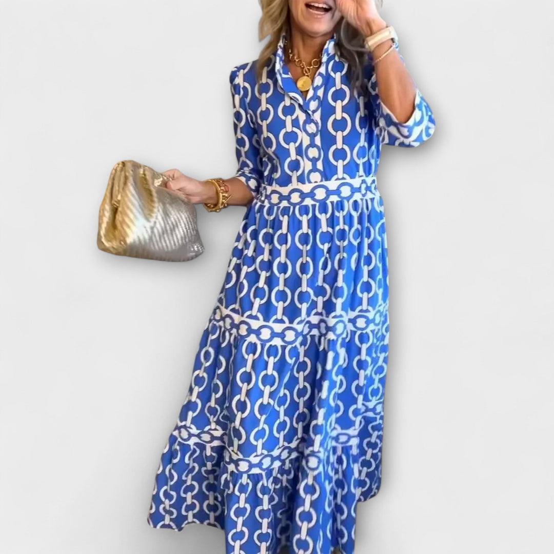 Elegantes Midikleid für Damen – Stilvoll und vielseitig für Sommeranlässe 0