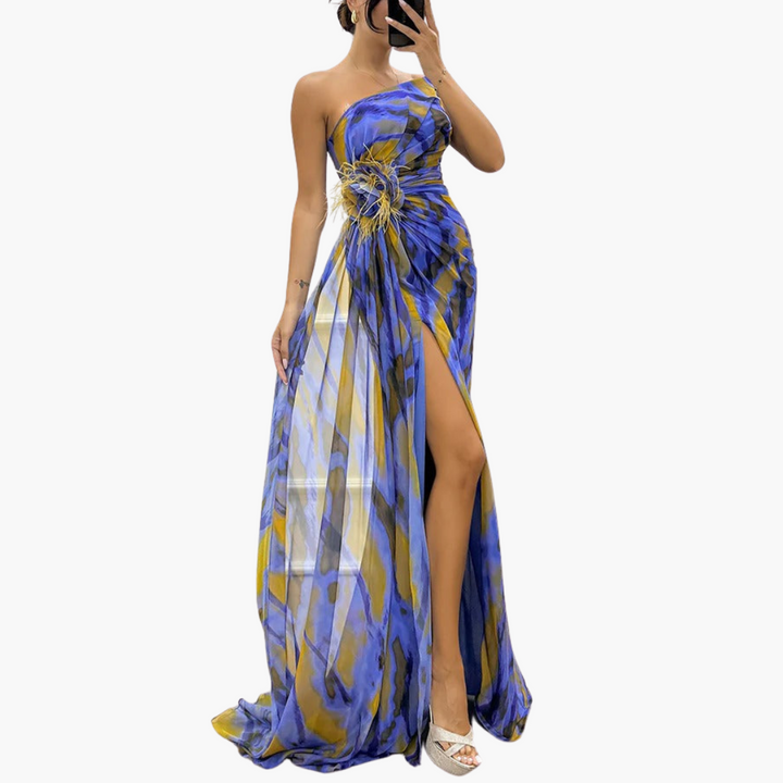 Elegantes One-Shoulder-Maxikleid für Damen – Ideal für Sommertage 11
