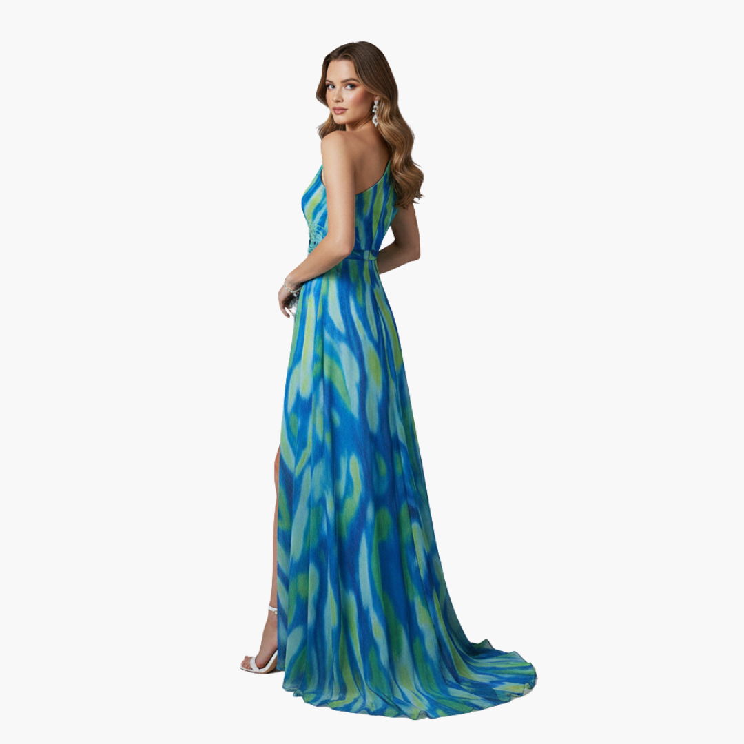 Elegantes One-Shoulder-Maxikleid für Damen – Ideal für Sommertage 4