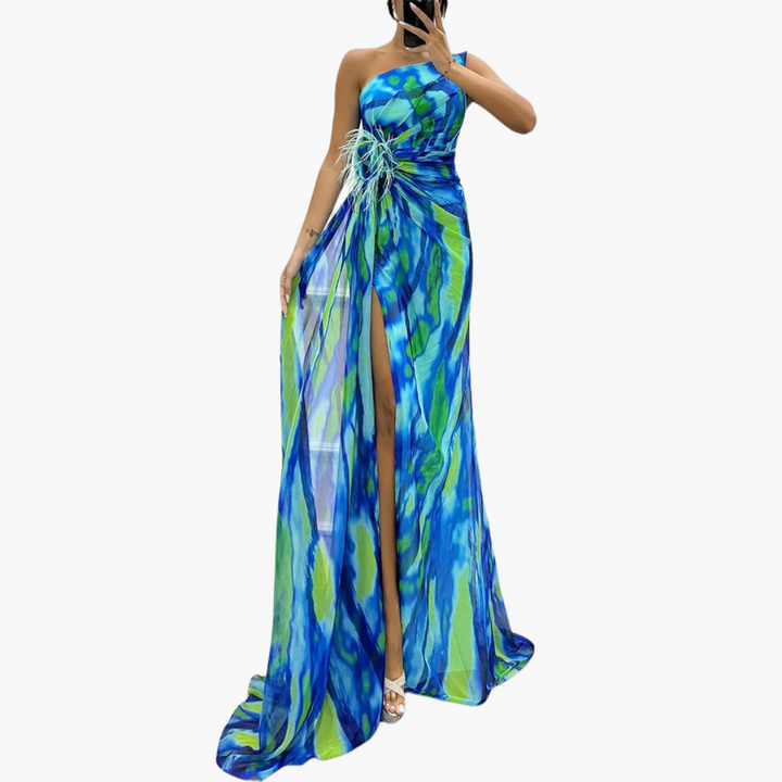 Elegantes One-Shoulder-Maxikleid für Damen – Ideal für Sommertage 5