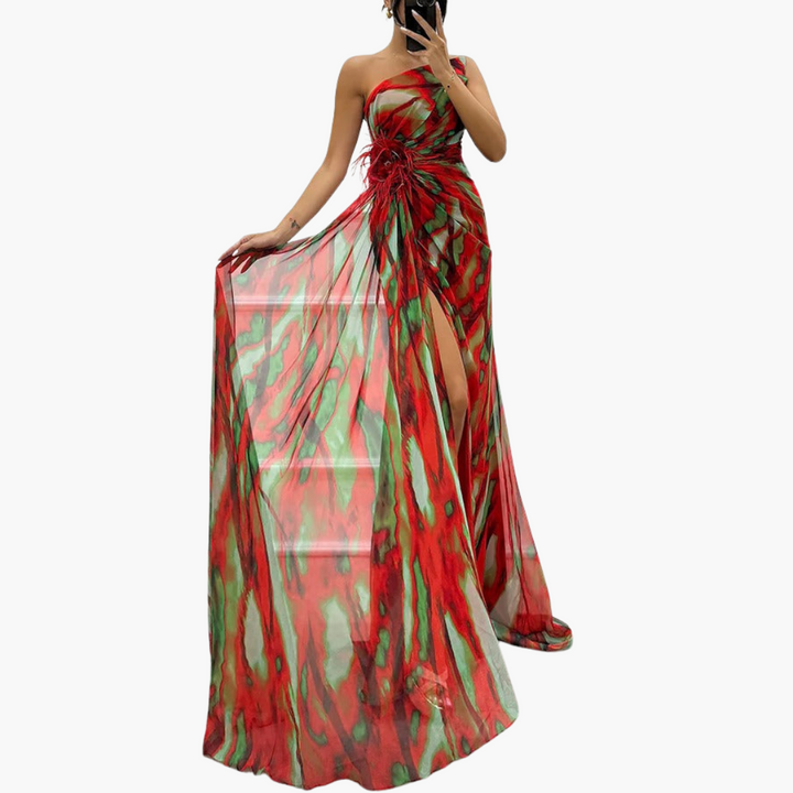 Elegantes One-Shoulder-Maxikleid für Damen – Ideal für Sommertage 7