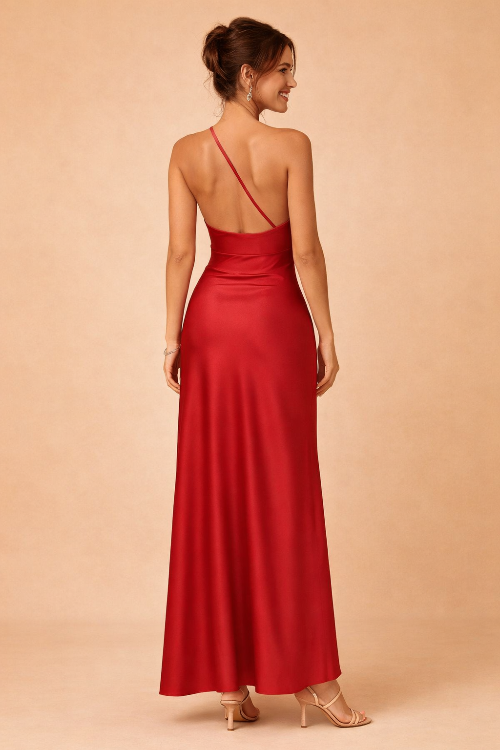 Elegantes One-Shoulder-Maxikleid für Frauen - Sommerkleid für jeden Anlass 2