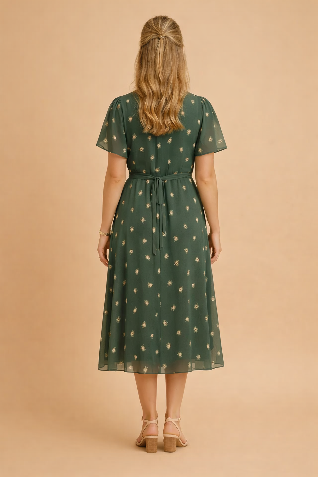 Elegantes V-Ausschnitt Kleid für Damen – Perfekt für Frühling und Sommer 3