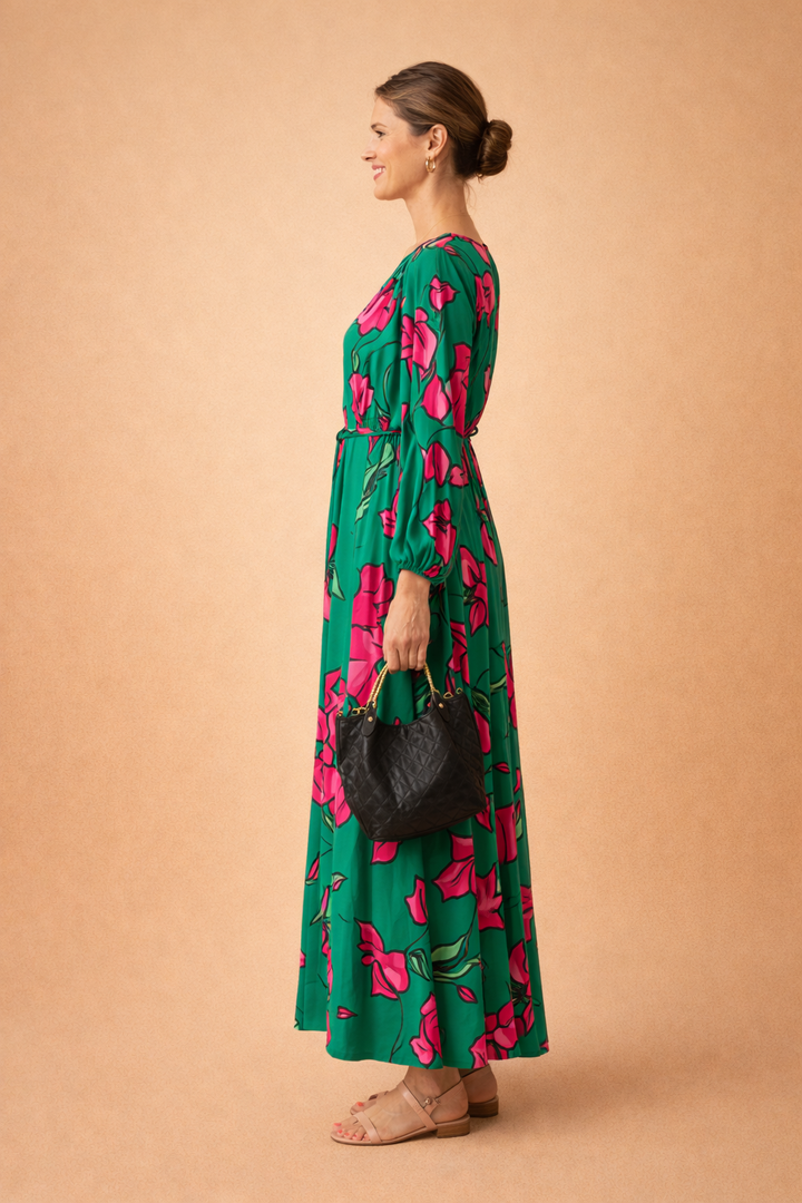 Elegantes V-Ausschnitt Kleid für Damen – Sommerliches, lässiges Design 5