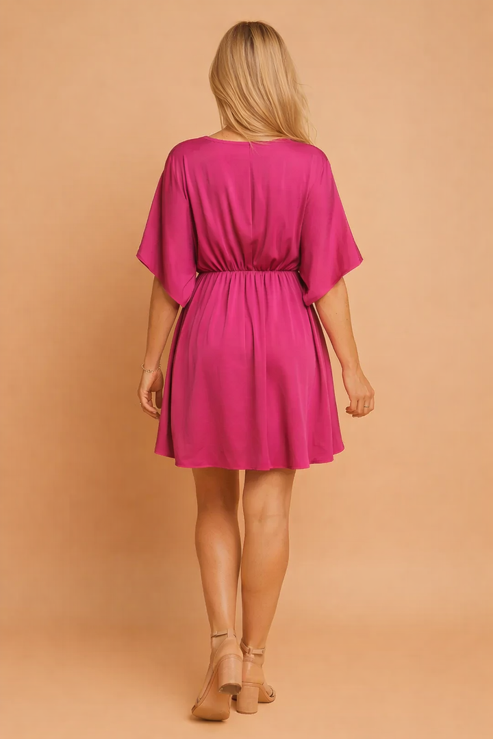 Elegantes Wickelkleid für Frauen - Perfekt für Frühling und Sommer 2