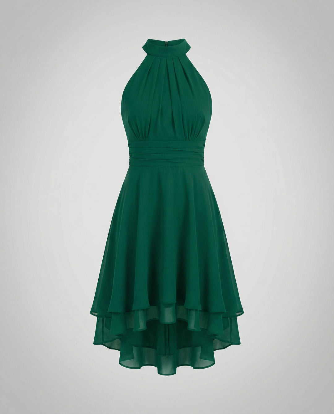 Elegantes ärmelloses Damen-Sommerkleid mit Rüschen für warme Tage 6