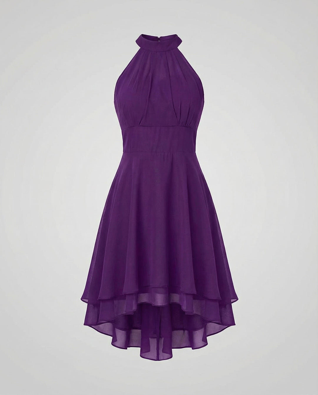 Elegantes ärmelloses Damen-Sommerkleid mit Rüschen für warme Tage 8