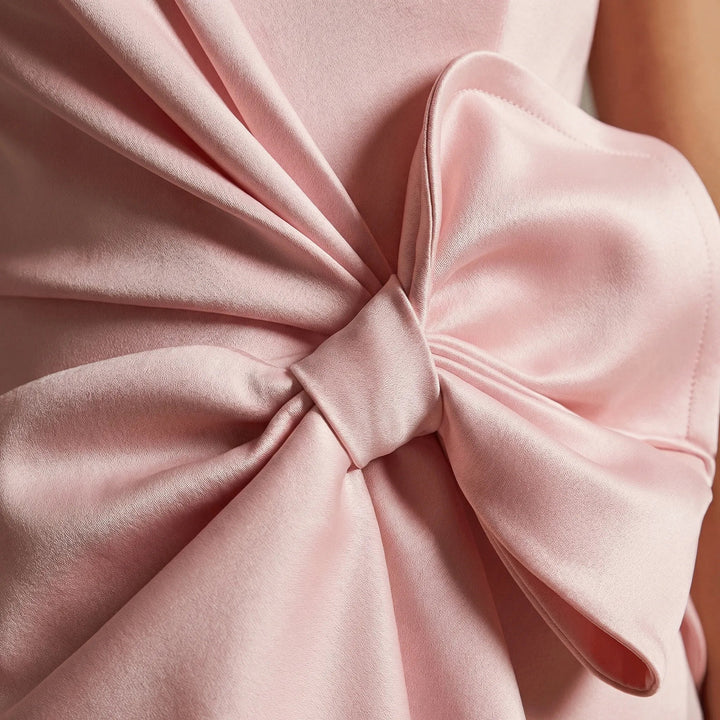 Elegantes ärmelloses Midi-Cocktailkleid für Hochzeiten und Partys 3
