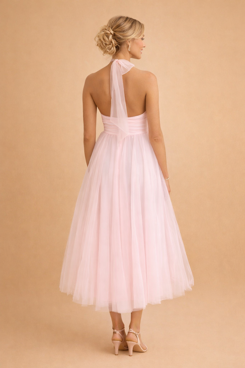 Elegantes bodenlanges Kleid für Frauen – Fließender Rock für besondere Anlässe 7