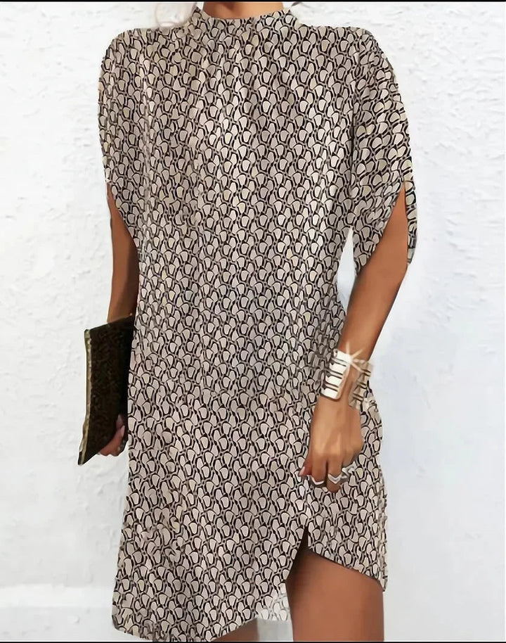 Elegantes kurzes Abendkleid mit Fledermausärmeln für Damen – Perfekt für besondere Anlässe 3