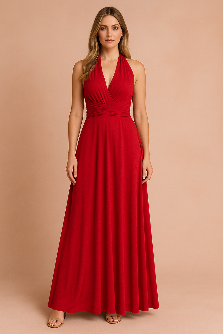 Elegantes langes Kleid für Damen - Perfekt für Sommeranlässe 0