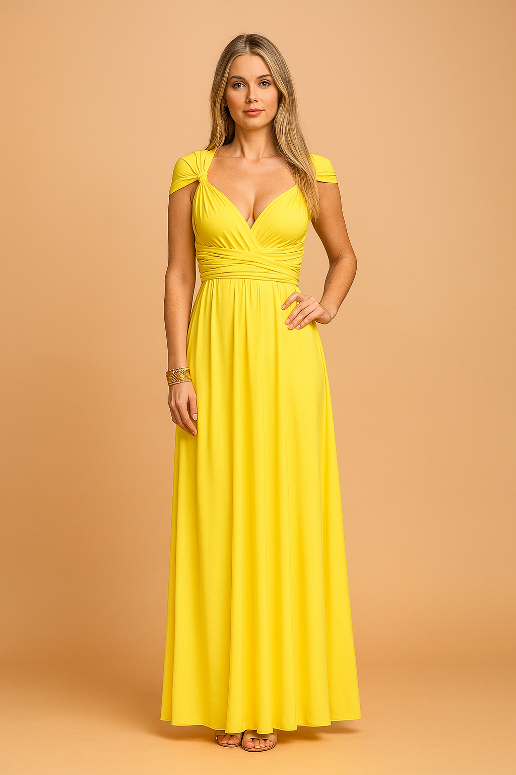 Elegantes langes Kleid für Damen - Perfekt für Sommeranlässe 3