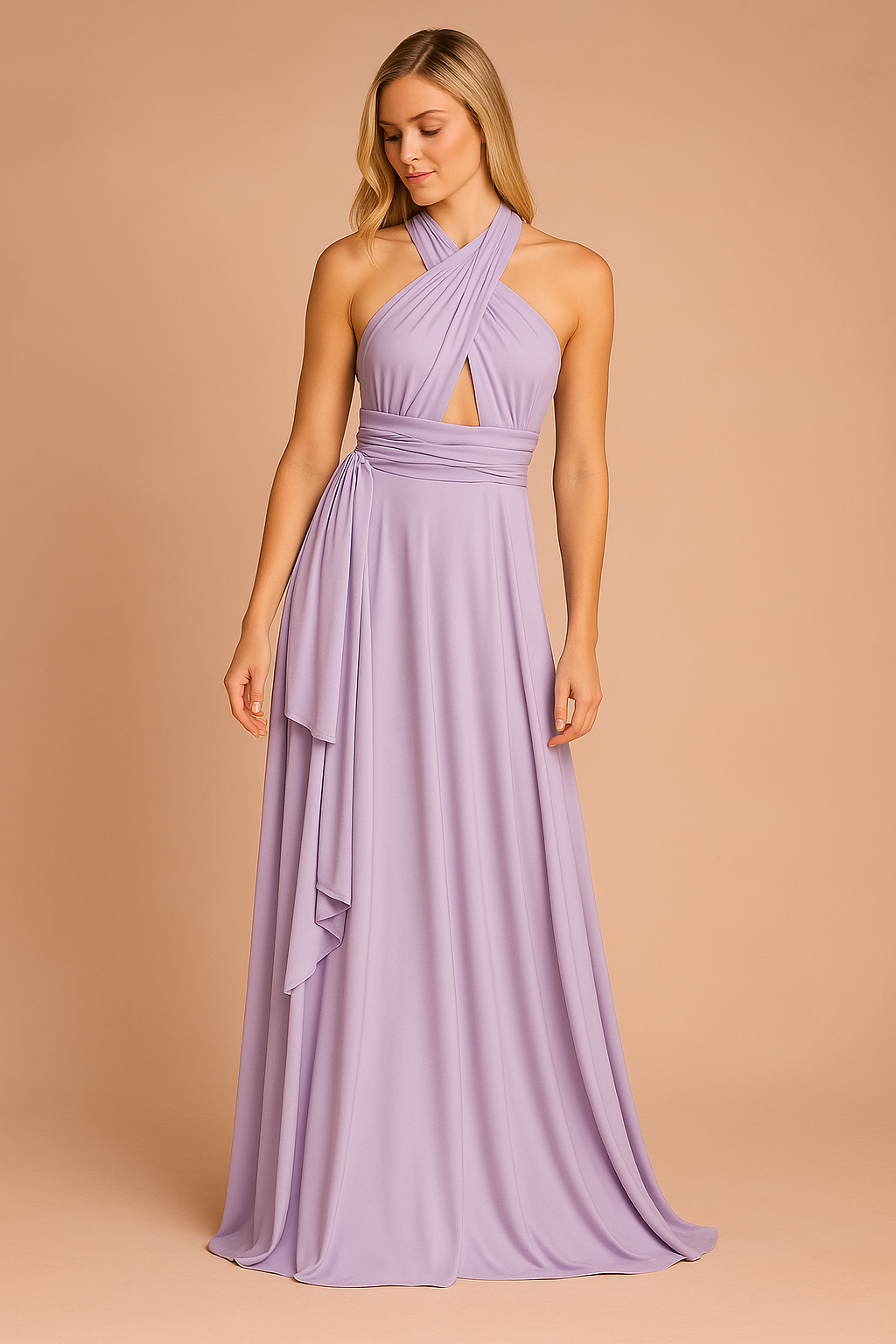 Elegantes langes Kleid für Damen - Perfekt für Sommeranlässe 7