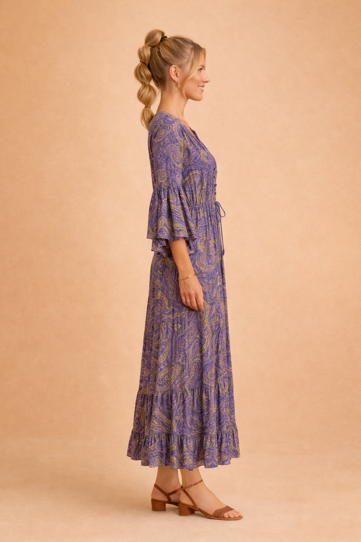 Elegantes langes Kleid für Frauen – Bequem und stilvoll für den Sommer 2