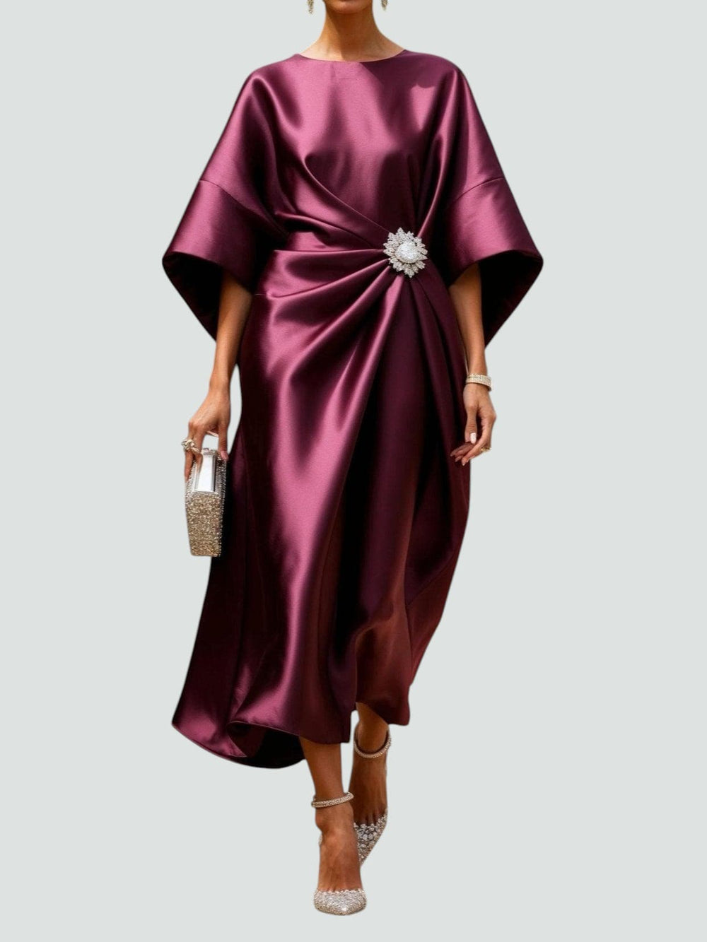 Elegantes langes Kleid für Frauen – Perfekt für Hochzeiten und besondere Anlässe 1