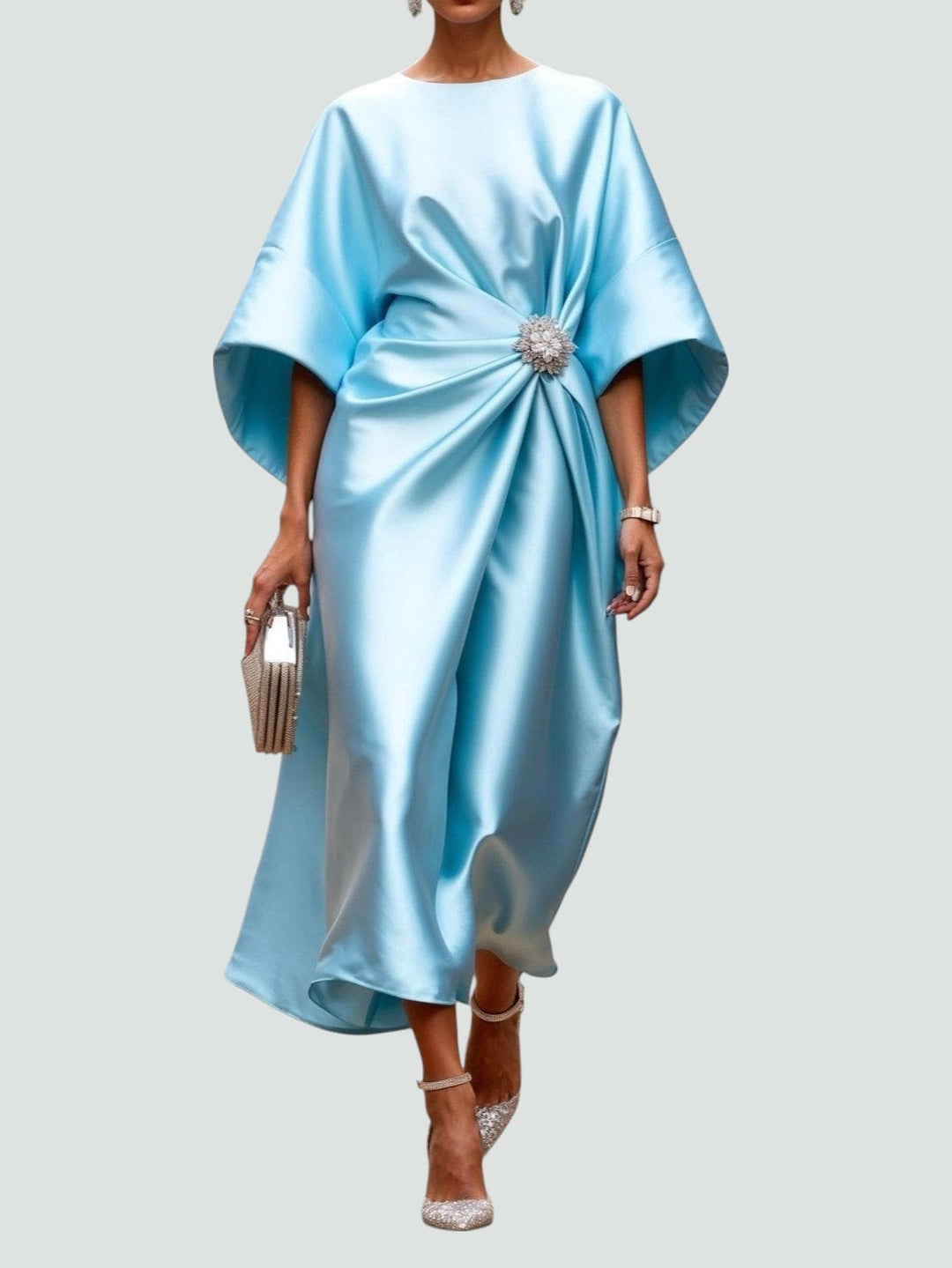 Elegantes langes Kleid für Frauen – Perfekt für Hochzeiten und besondere Anlässe 2