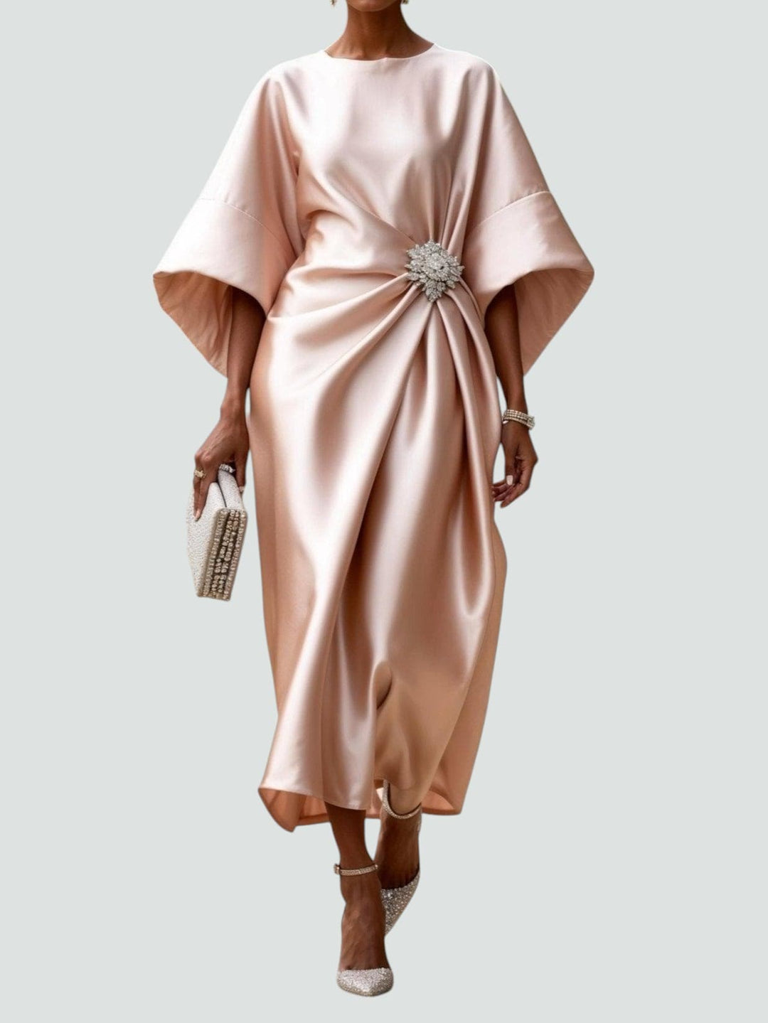 Elegantes langes Kleid für Frauen – Perfekt für Hochzeiten und besondere Anlässe 4