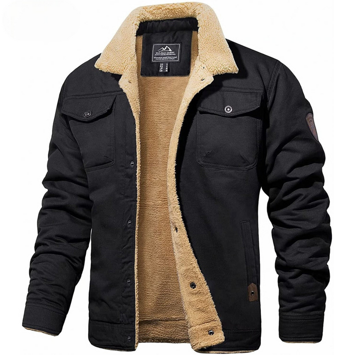 Evander | Premium Fleece Cargo-Jacke 0