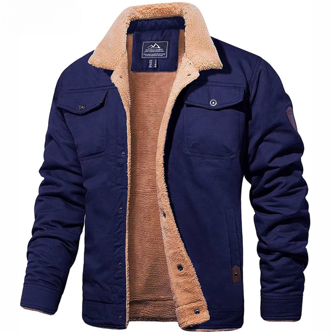 Evander | Premium Fleece Cargo-Jacke 1