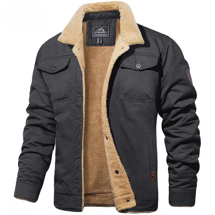 Evander | Premium Fleece Cargo-Jacke 2