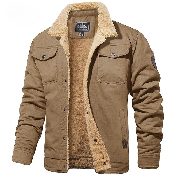 Evander | Premium Fleece Cargo-Jacke 3