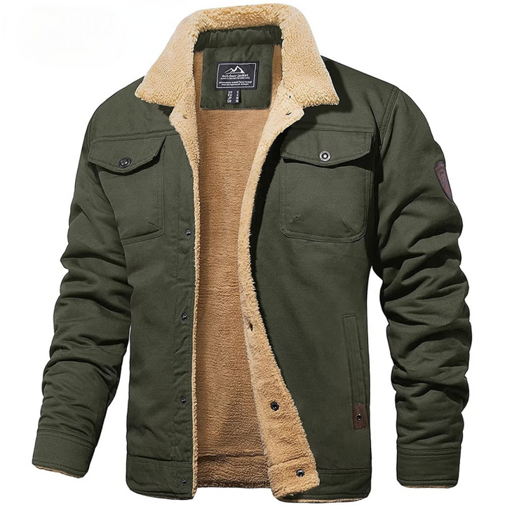 Evander | Premium Fleece Cargo-Jacke 4