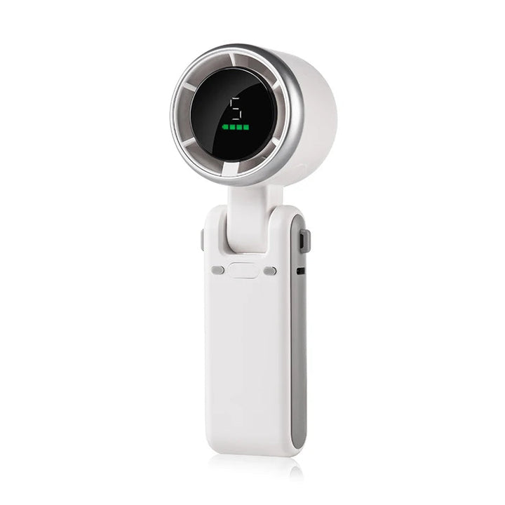 Faltbarer Handventilator mit Digitalanzeige 6