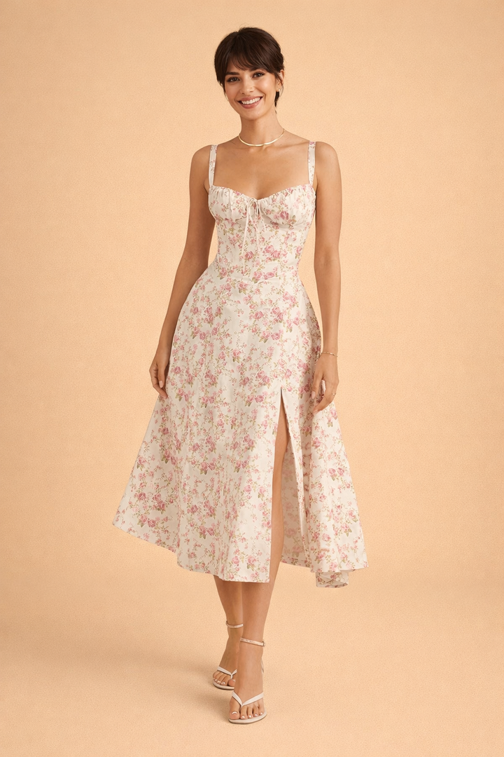 Festliches Damenkleid mit Taillenschnitt – Elegantes Kleid für Hochzeitsgäste und besondere Anlässe 2