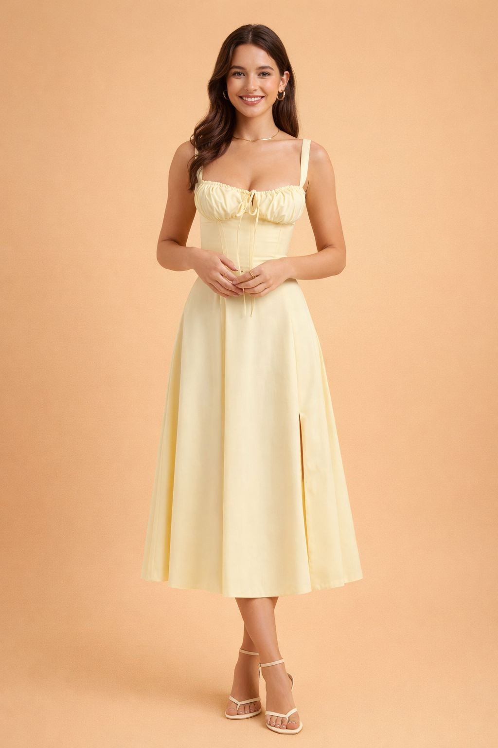Festliches Damenkleid mit Taillenschnitt – Elegantes Kleid für Hochzeitsgäste und besondere Anlässe 6