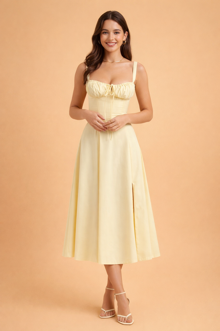 Festliches Damenkleid mit Taillenschnitt – Elegantes Kleid für Hochzeitsgäste und besondere Anlässe 6