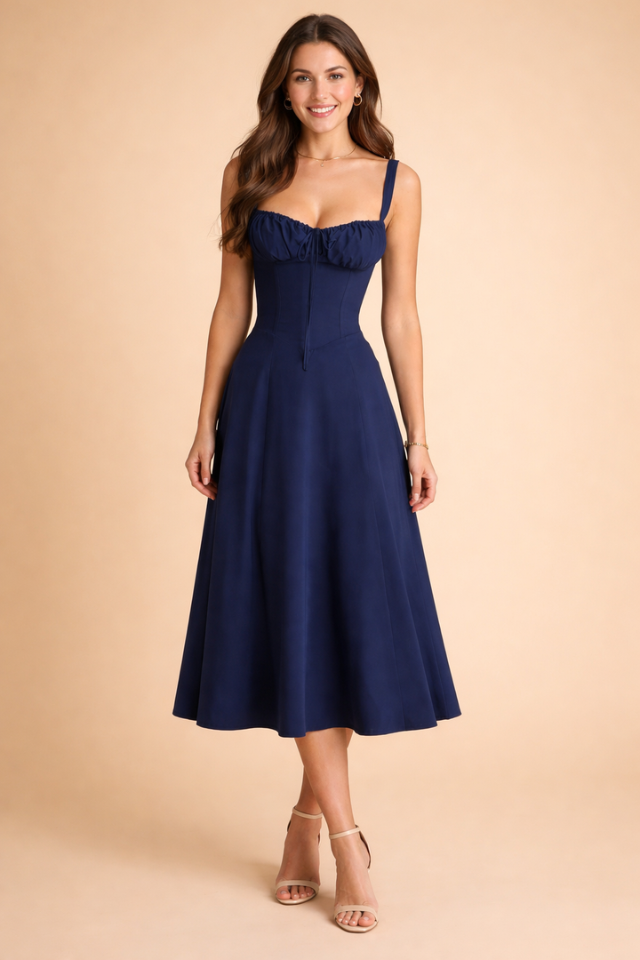 Festliches Damenkleid mit Taillenschnitt – Elegantes Kleid für Hochzeitsgäste und besondere Anlässe 7