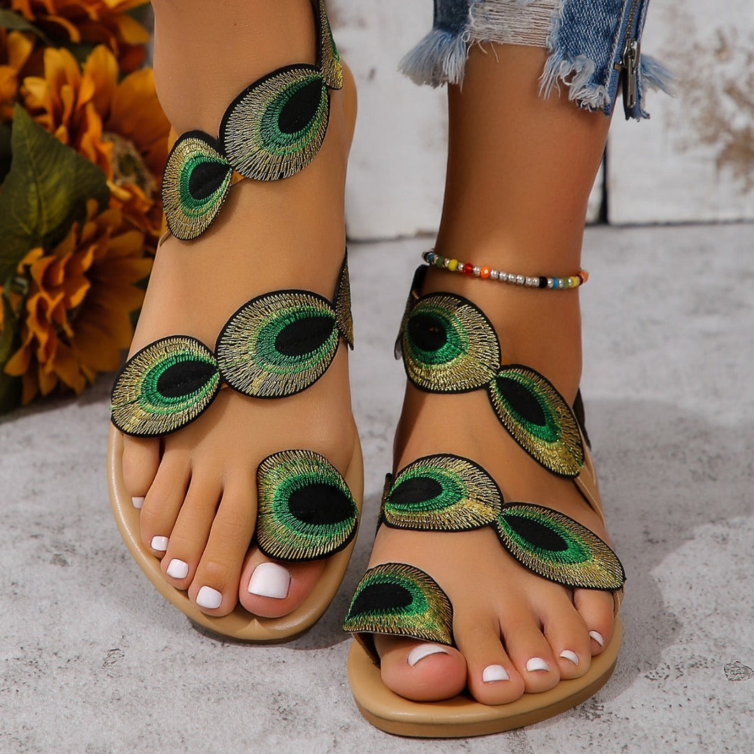Flache Damensandalen für den Sommer – Stilvoll und Bequem 1