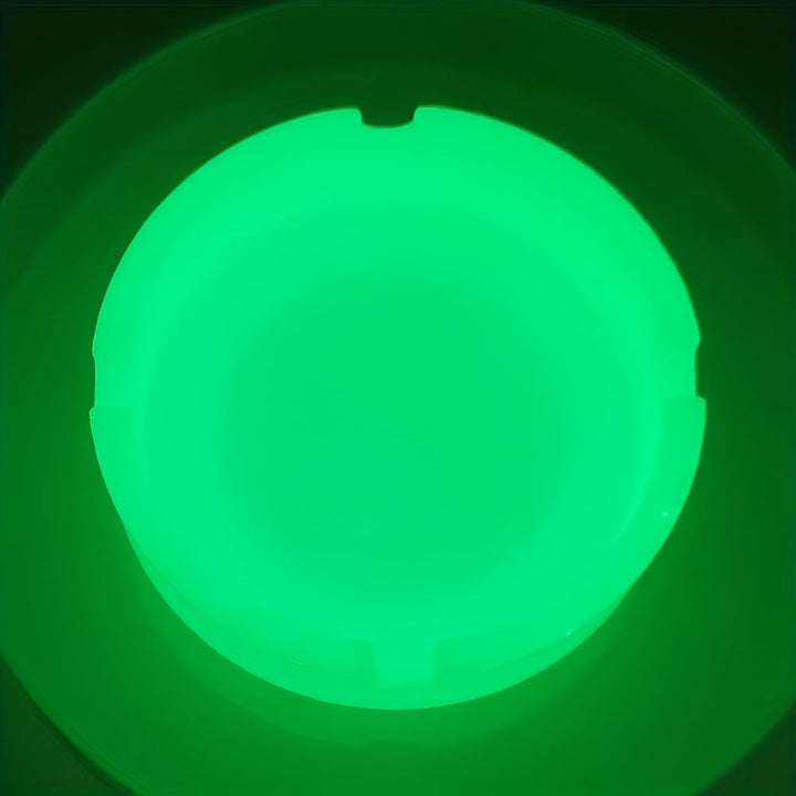 GlowLite Silikon-Aschenbecher Leuchtend Hitzebeständig Tragbar für Innen und Außen 3
