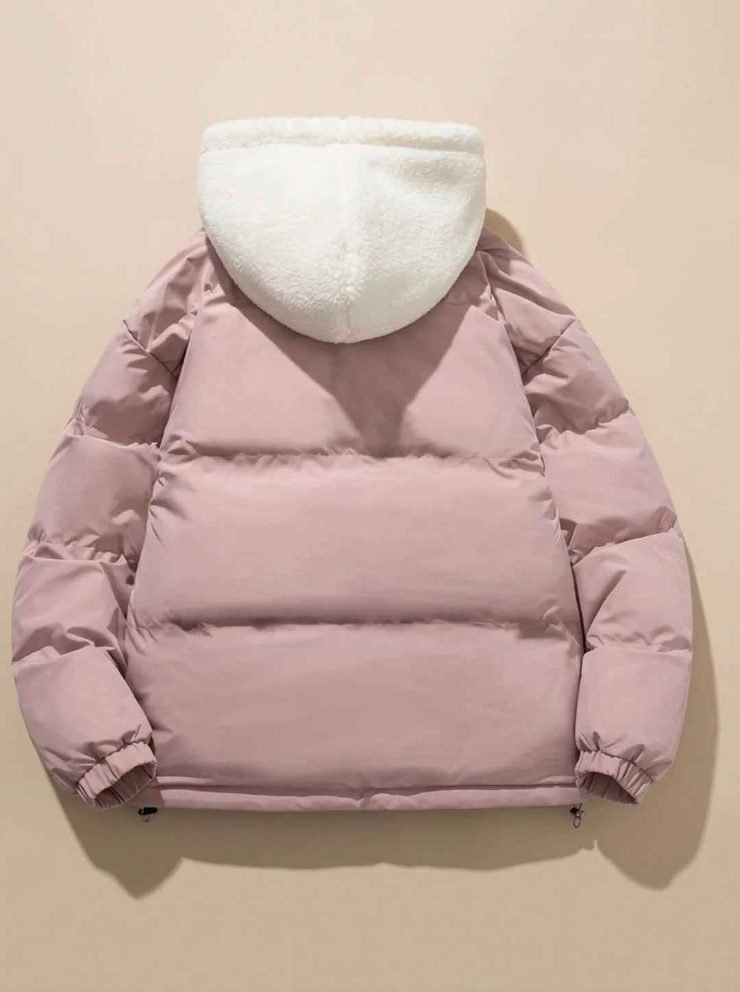 Hannah | Damen Daunenjacke mit Kapuze Sherpa-Fleece-Futter Winterjacke 6