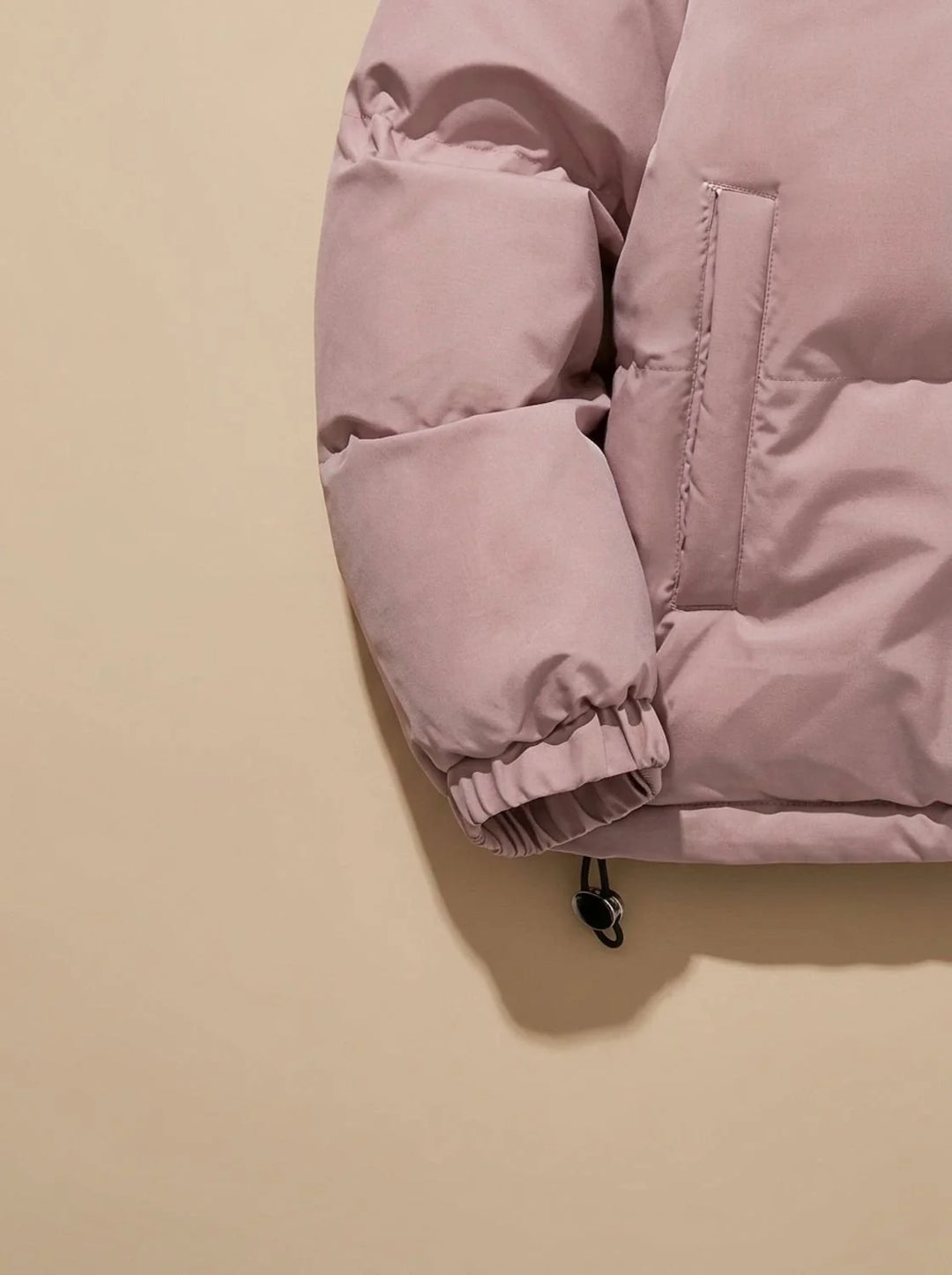 Hannah | Damen Daunenjacke mit Kapuze Sherpa-Fleece-Futter Winterjacke 7