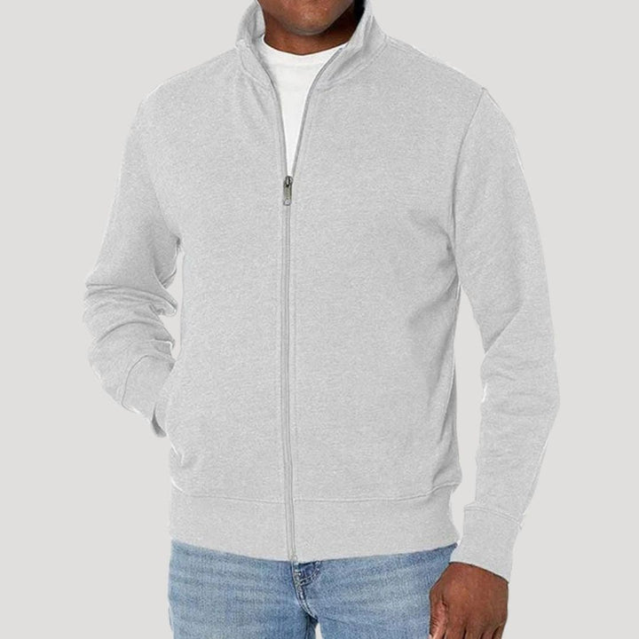 Herren Freizeitjacke Frühling Leicht mit Reißverschluss für Alltag und Outdoor 5