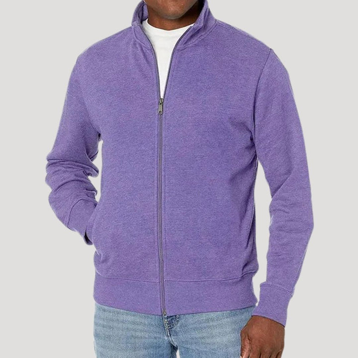 Herren Freizeitjacke Frühling Leicht mit Reißverschluss für Alltag und Outdoor 7