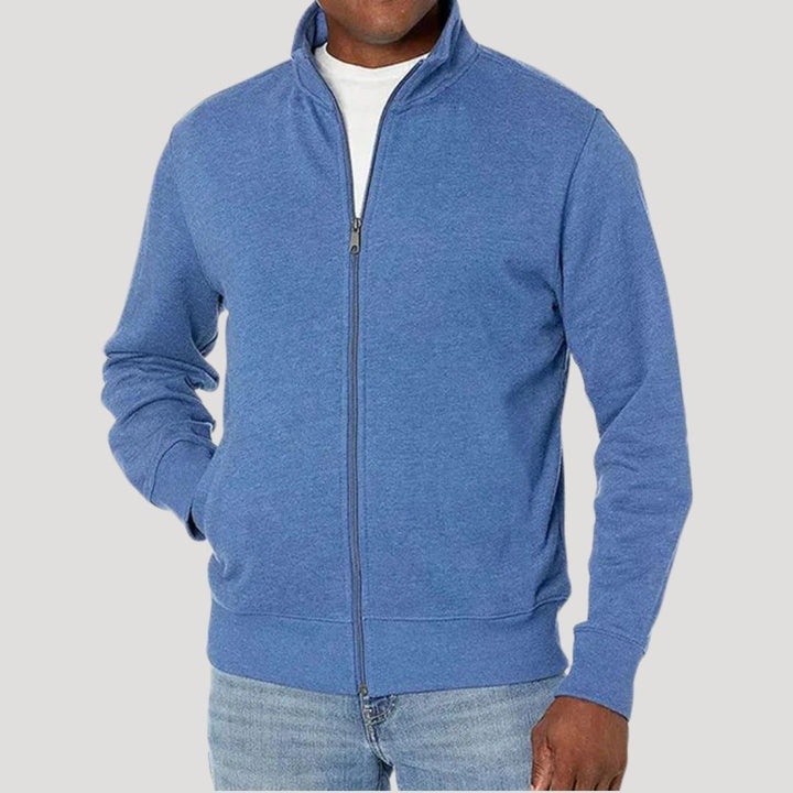 Herren Freizeitjacke Frühling Leicht mit Reißverschluss für Alltag und Outdoor 8