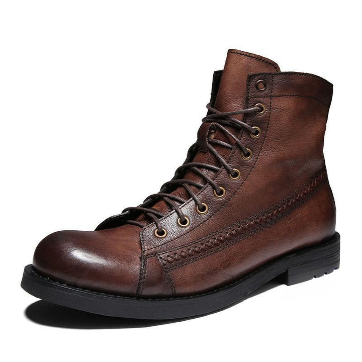 Herren Halbstiefel mit Orthopedic Arch Support – Klassisch und Modern für Alltag und Business 0
