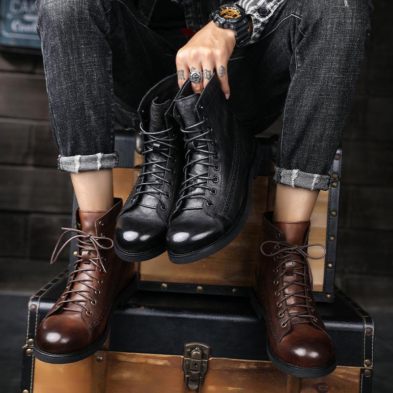 Herren Halbstiefel mit Orthopedic Arch Support – Klassisch und Modern für Alltag und Business 4