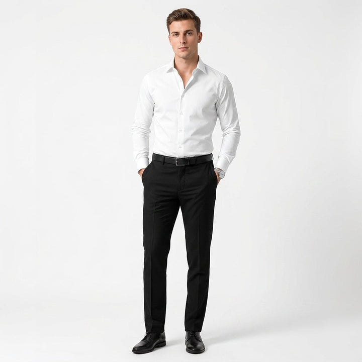 Herren Hemd Langarm Mit Klassischem Umlegekragen – Vielseitige Hemden Herren Für Büro Und Alltag 5